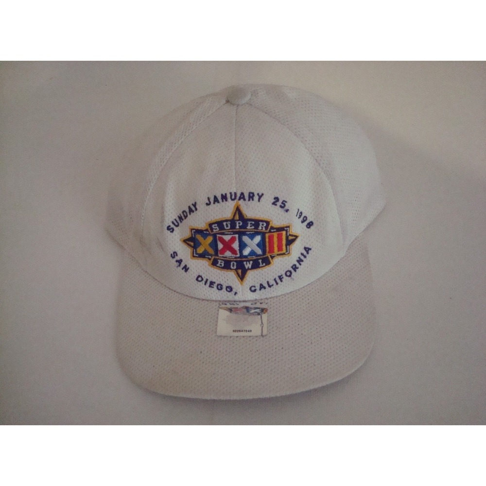 broncos super bowl logo 7 denver SNAPBACK HAT CAP VINTAGE DEADSTOCK R1